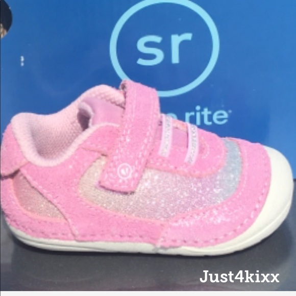 Adorable Pink Glitter Stride Rite New in Box 😍 - Picture 2 of 6